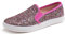 Feversole Scarpe da Ginnastica da Donna, in Tela, per Il Tempo Libero, Traspiranti, per Il Fitness, per Il Fitness, per attività all'Aria Aperta, Leggere, utli Fucsia Lucido Lucido, 40 EU