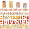 jwogngls 4 Rolls ästhetisches Washi Tape Set, PET Washi Tape, Multi-Muster dekoratives Washi Tape Washi Tape Set Masking Tape für Scrapbooking, Bullet Journals, Kunst für Handwerk