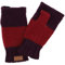 GURU SHOP Handgestrickte Pulswärmer, Handstulpen, Pulswärmer aus Nepal, Armstulpen - Weinrot/violett, Herren/Damen, Wolle
