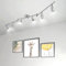 wowatt LED Deckenstrahler 6 Flammig, Schwenkbar Deckenleuchte Strahler Innen, Drehbar Deckenlampe Spot, Inkl. 6x 5W GU10 LED 6000K Kaltweiß, Spotleuchte für Küche, Wohnzimmer, Flur, Schlafzimmer