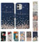 Tirita Personalised Wallet Phone Case for iPhone 15 Pro With Card Holder – Leather Flip Case or Cover With Custom Name – Cute Personalised Gift for Women [06. Rose Gold Hearts]