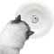 LucyBalu X Hello Kitty Drop gamelle pour Chat en Porcelaine | gamelle surélevée | gamelle d'eau pour Chat | gamelle en Porcelaine surélevée | gamelle d'eau pour Chat | gamelle Ergonomique| Blanc