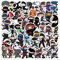 60 Stück Ninja Aufkleber Auto Laptop Telefon Gitarre Skateboard Motorrad Fahrrad Ninja Stickers Set Vinyl Wasserdicht Aesthetic Aufkleber für Jugendliche Kinder Erwachsene