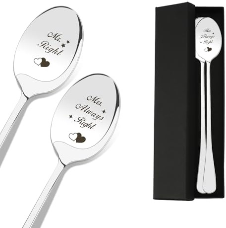 Hochzeitsgeschenke für Brautpaar Löffel Hochzeitsgeschenk Partner Geschenke Hochzeit zur Hochzeit Jahrestag Geschenk Verlobungsgeschenk Valentinstag Geschenke Für Paare