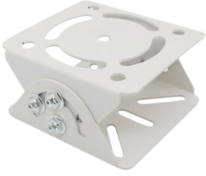 AsrMyjcx Soporte de Montaje de para cámara de Seguridad, Soporte Camara vigilancia, Adaptador de Montaje en Poste para cámaras de vigilancia de Seguridad