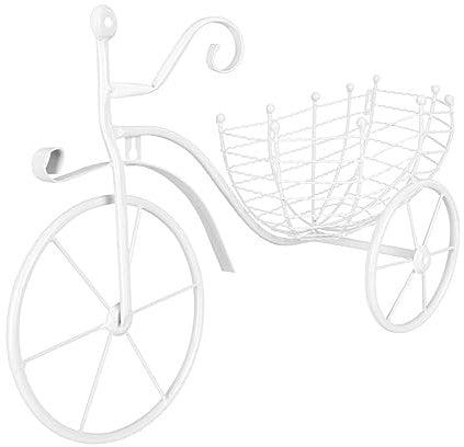 BESPORTBLE Practical Wall Bike Planter Rustic Flowerpot Basket for Plants Flowers for Planters Wall Decor