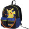 Seven Rucksack für Schule, Pokemon, Kindergarten und Freizeit, blau und gelb, Kinder und Jugendliche, mit doppelter Fronttasche, Schwarz, Blau und Gelb, Taglia unica, Casual