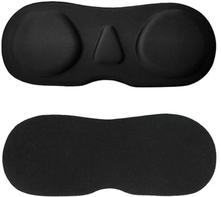 Wjelet Lens Protector Cover für Meta Quest 3s,Vision Pro, Valve Index, Rift S und Pico 4, Face Cover Quest 3/2/1, Perfekte Passform Zubehör für Quest 3 und Valve Index–Linsenschutzschwamm.