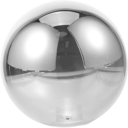 Homoyoyo Lampenschirm Glas Ersatz Glaskugel Lampenschirm aus Glas G9 für Pendelleuchte und Kronleuchter Schlichtes Design Einfache Montage Schlafzimmer