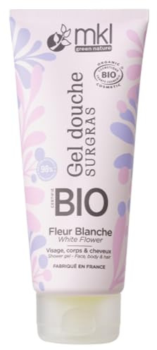 MKL Green Nature Duschgel, rückfettend, weiße Blume, Bio, 200 ml