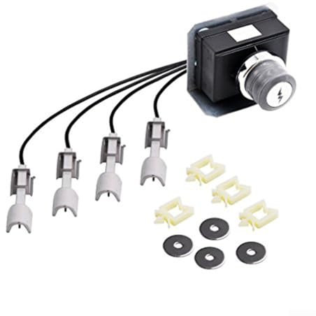 Ignitor Kit for Weber, BBQ Accessories Igniter for Genesis 300 Series for Propane Gas Grills, Easy to use