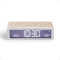 Lexon Flip Classic réveil Matin Lumineux, réversible avec Faces on Off et Fonction Snooze, à écran LCD et Lumière Tactile, Rechargeable par USB-C - Sand Dollar