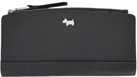 RADLEY Purse Bifold Large Pebbled Leather Hamsptead (Dark Grey)