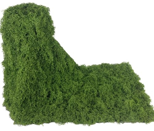CEWUDA Moss Table Runner Fake Moss Rolls for Decoration 12 x 79 Artificial Moss for Plants Indoor Dark Green Faux Grass for Planters Crafts Table Centerpieces Fairy Garden Floral Wedding 30x200cm
