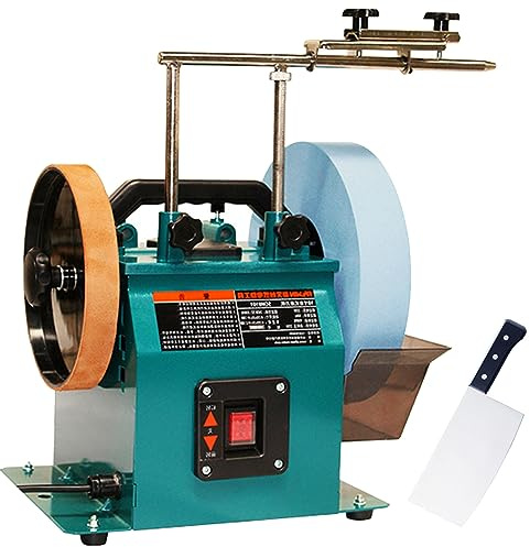 Wet Stone Grinder, Electric Sharpening System, Water Cooled Knife Sharpener for Chisels & Tools