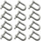 AB Tools 10mm Acier galvanisé Manille Droite Pack DE12 Accastillage DK03