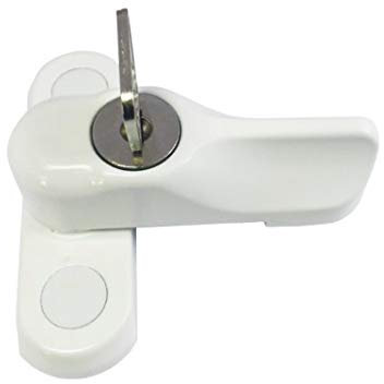 Composite Door Locking Sash Jammer Flush Timber Or Upvc Security Bolt White
