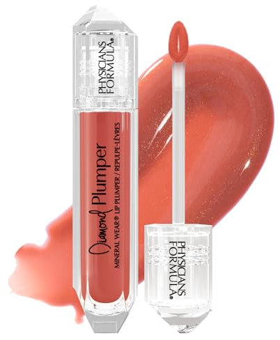 Physicians Formula, Diamond Plumper, Lip Plumper mit feuchtigkeitsspendender, nährender und aufpolsternder Formel, Lip Gloss mit Diamantstaub für einen edelsteinähnlichen Glanz, Diamond Marquise