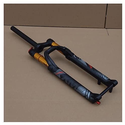 QHY MTB Forcella Discesa 26 27.5 29 Pollici Forcella Ospensione Bicicletta Bici Freno A Disco Ammortizzatore Ad Aria Perno Passante 15mm 1-1/8 Dritto DH Blocco Manuale 105mm di Viaggio 1680g