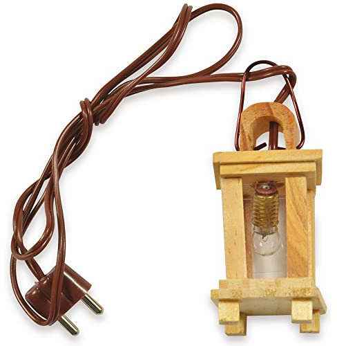 Riffelmacher Krippenzubehör Holzlaterne 4 cm Weihnachtskrippen & Krippenzubehör