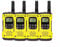 sfl mobile radio Motorola Walkie Talkie T92 H20 Waterproof Two Way Radio - Quad Pack (Pack of 4)