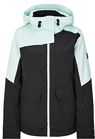 Ziener Damen TAUDRI Ski-Jacke/Snowboard-Jacke | warm, wasserdicht, PFC frei, black, 46