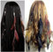 Generse Feder Haarspangen Boho Hippie Feder Haarverlängerungen Indischer Kopfschmuck für Frauen und Mädchen (3 Stück)
