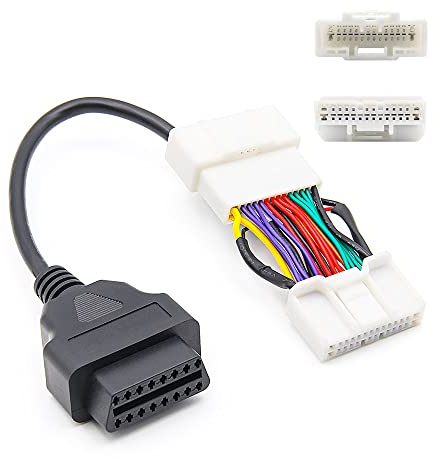 iHaospace OBD2 Adapter Splitter Kabel für Tesla Model 3 & Y 2019-2021, OBD Diagnosewerkzeug OBD2 Stecker