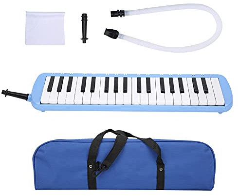 37 Tasten Melodica, 18,9x4,3x2 Zoll Piano Keyboard Wind Musikinstrument mit Mundstück Rohr für Kinder Anfänger Erwachsene Geschenk, Luft KlavierTastatur Melodica Tastatur Orgel Melodica Instrument