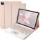 SOPPY Keyboard Case with Touchpad for iPad Air 11-inch (M3 2025 / M2 2024) & Air 4th/5th Gen & iPad Pro 11 inch (1st/2nd/3rd/4th Gen), Detachable Keyboard Cover, with Built-in Pencil Slot, Pink