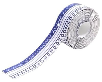 EUYIMOMO dichtungsband selbstklebend 2 Rollen Imprägnier-Aufkleber for Küchenspüle, Geschirrspüler und Herdplatten Dichtstreifen for WC-Randfugen (Color : A, Size : 3.2m*3.8cm)