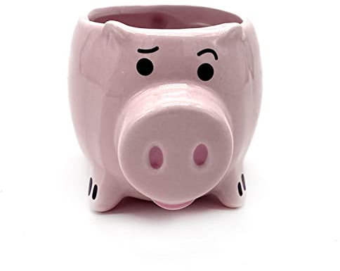 Taza De Café De Cerdo, Taza De Cerdo, Tazas De Café De Animales, Taza De Café Rosa 3D, Taza De Café De Cerámica Linda, Regalos De Cerdo Para Mujeres, Tazas De Café Novedosas, Tazas Divertidas, Taza De