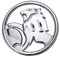 PartyUnix 3D Metall Embleme Sticker Auto Körper KofferraumtüR Chrom Abzeichen Dekoration für Holden Commodor ufkleber Logo,A