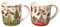 2er Set Porzellan Becher Tasse Hunde Weihnachtsbecher Inhalt 350ml Kaffeebecher Weihnachten Glühweinbecher Geschenkidee