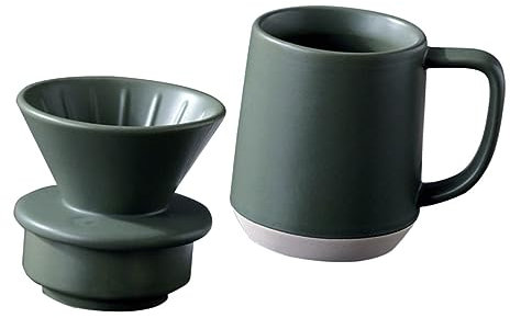 Gadpiparty 1set Tazza Ceramica Con Filtro Per Caffè e Latte Design Ergonomico e Leggero Per Casa e Ristoranti Facile Da Pulire e Riutilizzabile