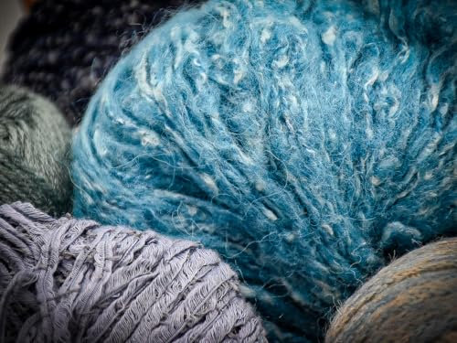 Wollpaket- Wundertüte- 250g (Blautöne)