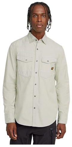 G-Star Herren Dakota Slim Hemd, Grau (gs Mercury gd D25223-D385-H043), XS