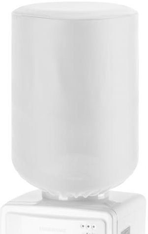 Kingshion Water Dispenser Barrel Cover, 5 Gallon Water Bottle Cover, Durable Fabric, Elastic, White, Water Repellent, Spandex, 27 x 38cm