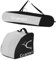 Granori Snowboardtasche + Skischuhtasche (Set) für 1 Paar Skischuhe & Snowboard bis 170 cm (Grau, 170 cm)