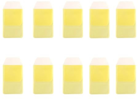 Pochettes de rangement pour outils de santé, 10 pièces, étui à stylos en PVC étanche avec de grands compartiments pour les professionnels de la santé, les infirmières et les propriétaires de stylos
