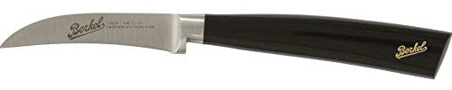 Berkel - Coltello Elegance Spelucchino curvo 7cm Nero