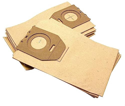 vhbw 10x Bolsa aspiradora compatible con Philips HR 6939, 6979, 6983, 7938, 6983 Oslo, 8700-8999 Sensor aspiradora - papel, 29 cm x 17,5 cm