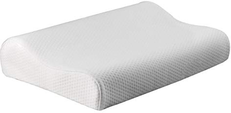 BellaSoft Kissen „Sano Aria“ - Orthopädisches Memory Foam Kissen für Rücken- und Seitenschläfer mit Thermobezug, 60x40x12/10 cm Visco Schaum