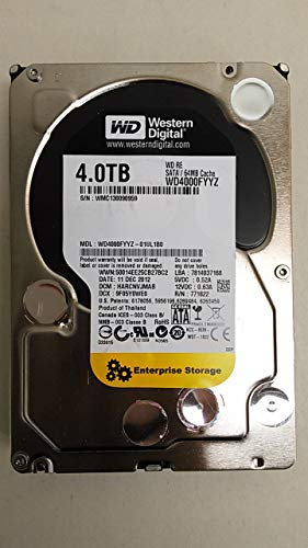 Western Digital WD4000FYYZ WD RE Disque dur 4 To SATA III 6,0 Go/s