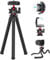 Phone Tripod, ULANZI MT-33 Flexible Camera Tripod 360 Rotating with Cold Shoe Mount, Portable Mini Smartphone Selfie Stick Tripod Grip Stand for DSRL Camera, iPhone YouTube Video Shooting Recording