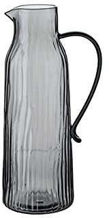 caihuashopping Fruchtsaft Krug Buntgaskrug mit Griff Kreativer Baum Muster Kaltkaraffe Hohe Temperatur Teekanne Fruit für Zuhause, Restaurant, Café Wasserkrug (Color : Gray)