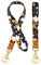 Schlüsselband für das Handgelenk Schlüsselband Lanyard Umhängeband 2 Stücke mit 4 Schlüsselbund Für Ausweishalter, Handy, Schlüssel, Geldbörsen(White Flowers)