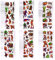 FEIFEI'S BOW 24 Bögen Kinder Kleinkinder 3D Prinzessin Spider hero Puffy Sticker Party Bag Fillers Jungen Mädchen Lehrer als Belohnung Handwerk Scrapbooking Tiere LKW Flugzeug (hero)