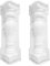 Juwaacoo 60X14cm Columna Molde Balcón Jardín Piscina Valla Cemento Barandilla Yeso Molde Concreto Columna Molde Barandilla Edificio