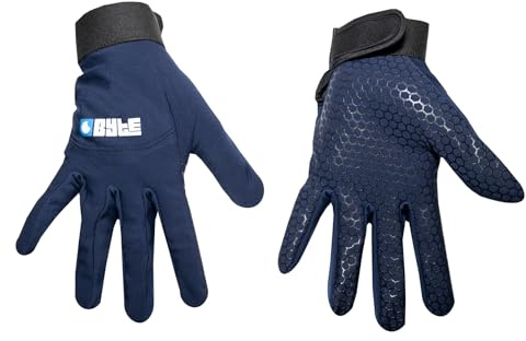 BYTE Hockey-Handschuhe, Marineblau, Größe S